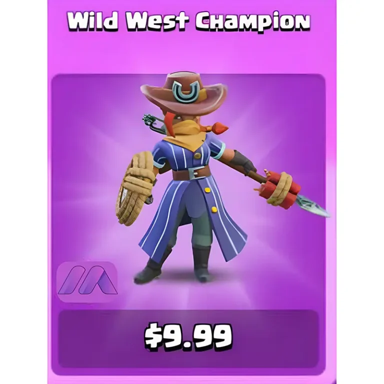خرید اسکین کلش آف کلنز - Wild West CHampion